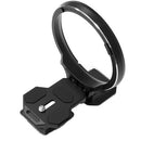 Silence Corner Atoll D Rotating Camera Collar for Select DSLR Cameras - Black