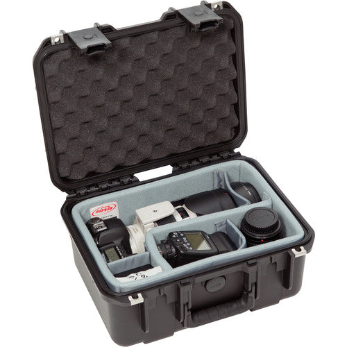 SKB iSeries 1309-6 Case with Think Tank Photo Dividers & Lid Foam - Black