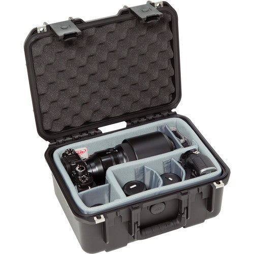 SKB iSeries 1309-6 Case with Think Tank Photo Dividers & Lid Foam - Black