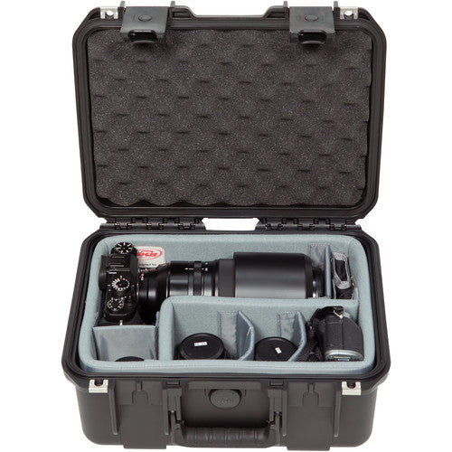 SKB iSeries 1309-6 Case with Think Tank Photo Dividers & Lid Foam - Black