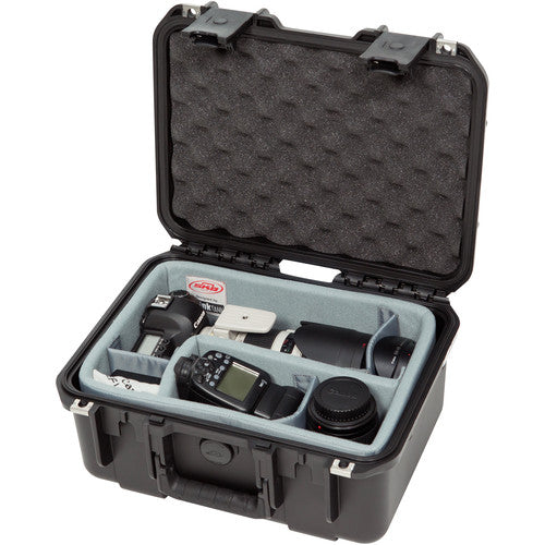 SKB iSeries 1309-6 Case with Think Tank Photo Dividers & Lid Foam - Black