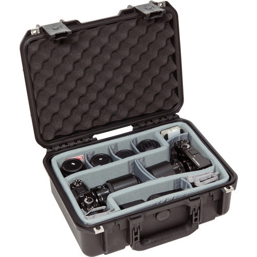 SKB iSeries 1510-6 Case with Think Tank Photo Dividers & Lid Foam - Black