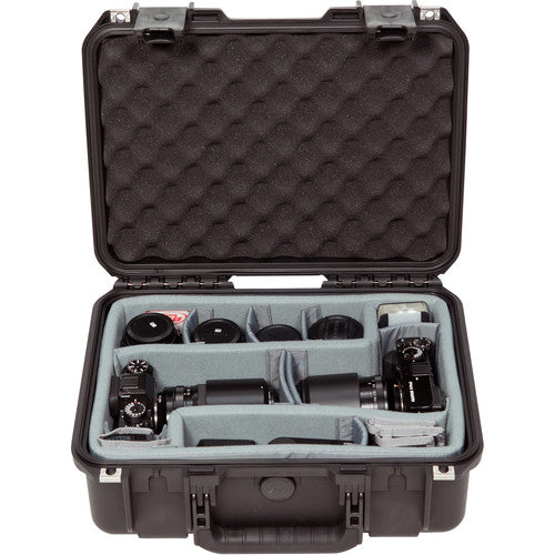 SKB iSeries 1510-6 Case with Think Tank Photo Dividers & Lid Foam - Black