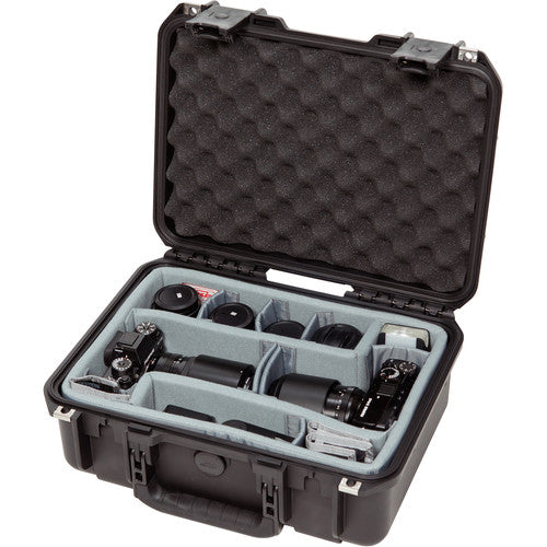 SKB iSeries 1510-6 Case with Think Tank Photo Dividers & Lid Foam - Black