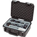 SKB iSeries 1510-6 Case with Think Tank Photo Dividers & Lid Foam - Black