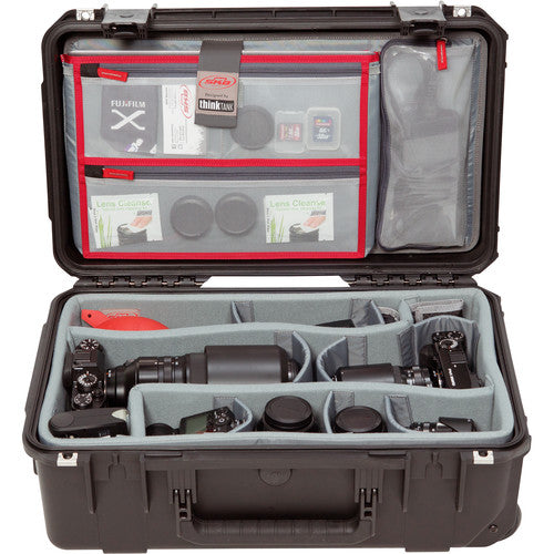 SKB iSeries 2011-7 Case with Think Tank Photo Dividers & Lid Organizer - Black