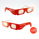 Pixel Connection Eclipse Glasses