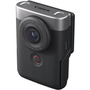 Canon PowerShot V10 Vlog Camera (Silver) w/ ProMaster Bluetooth Remote Tripod *OPEN BOX*