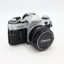 Canon AE-1 35mm Film Camera with 50mm f/1.8 Lens *USED*