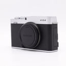 Fujifilm X-E4 Mirrorless Camera (Silver, Body Only) *USED*