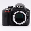 Nikon D3300 DSLR Camera (Black, Body Only) *USED*