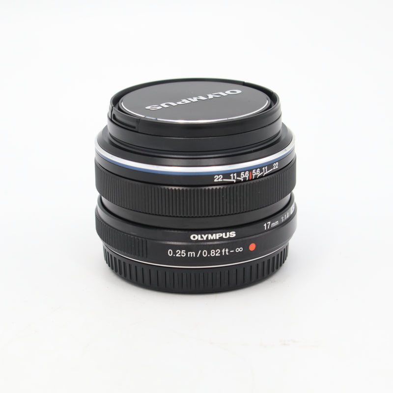 Olympus M.Zuiko Digital 17mm f/1.8 Lens (Black) *USED*