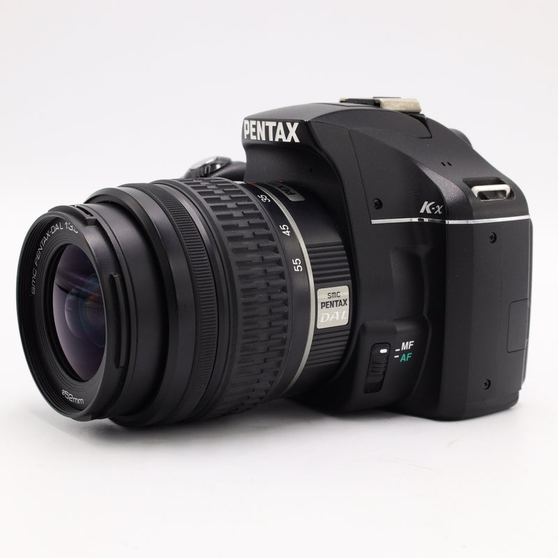Pentax K-x DLSR Camera Kit with 18-55mm f/3.5-5.6 AL Lens (Black) *USE