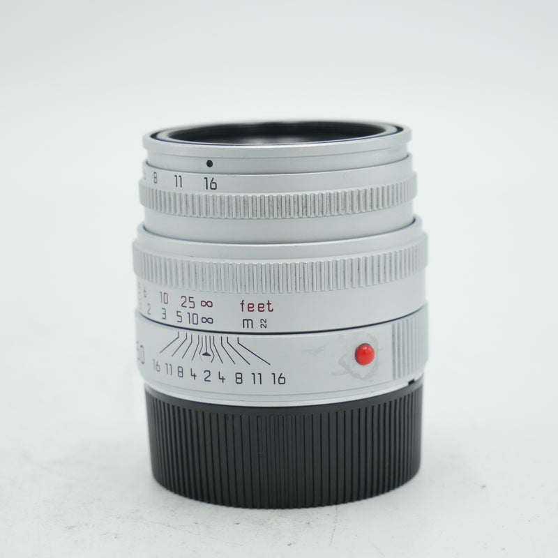 Leica Summicron-M 50mm F/2 (Silver) *USED*