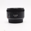 Canon EF 50mm f/1.8 STM Lens *USED*