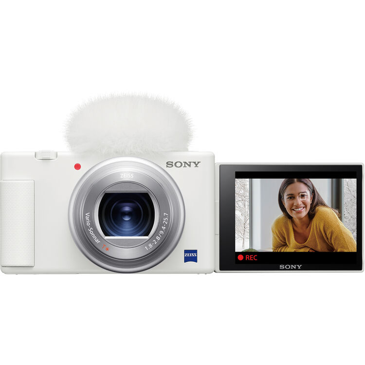 Sony ZV-1 Digital Camera (White) *OPEN BOX*