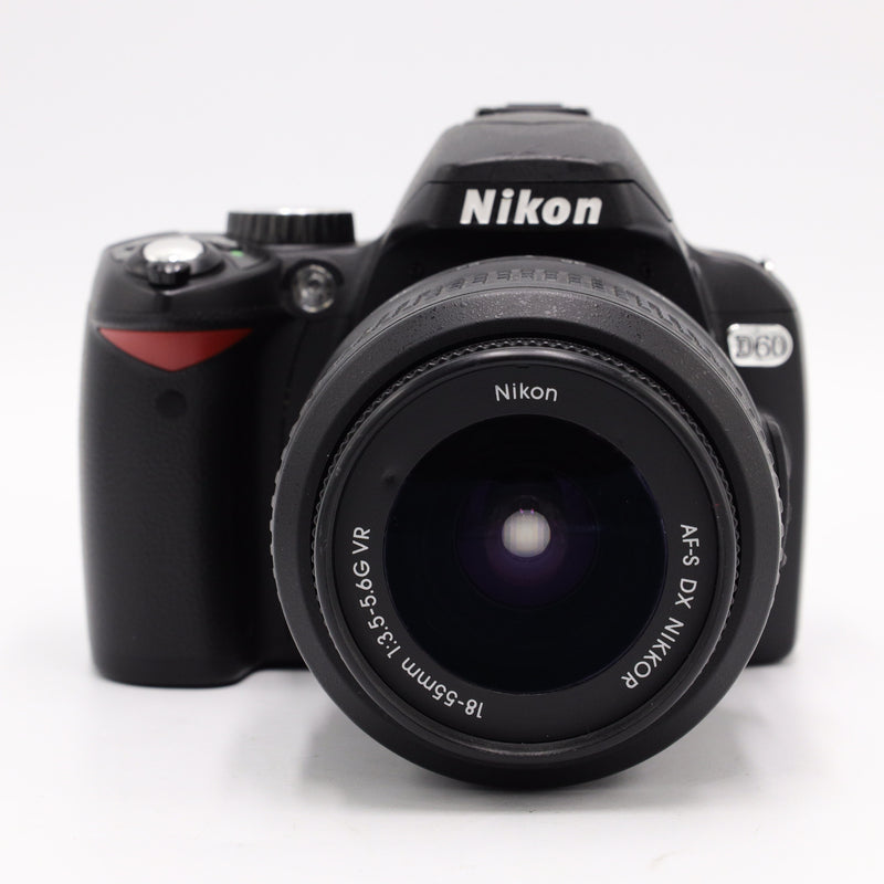 Nikon D60 DSLR Camera w/ 18-55mm Lens *USED*