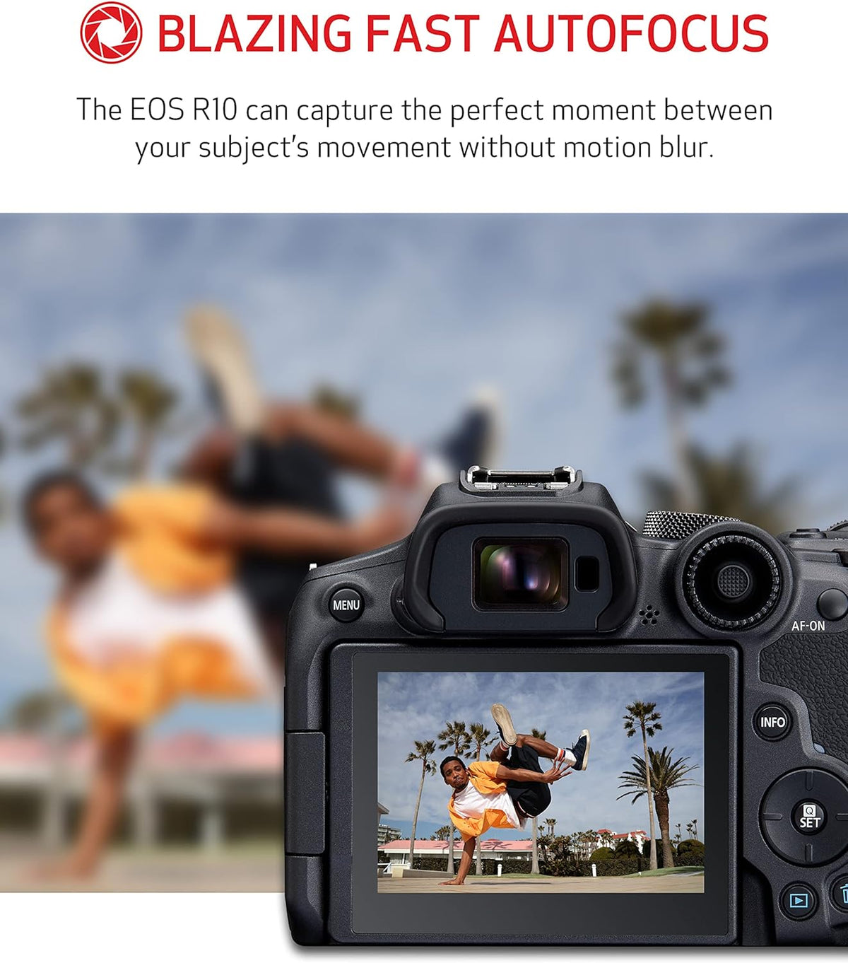 Canon EOS R10 Mirrorless Camera with 18-45mm Lens *OPENBOX*