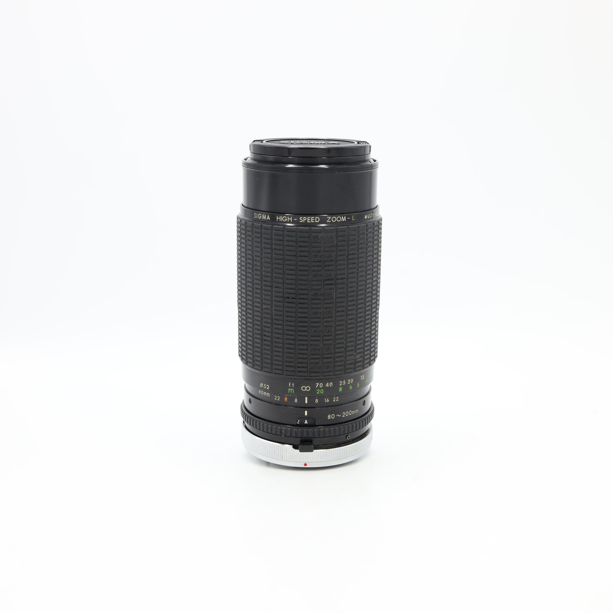 ズームレンズ 80-200mm f/3.5 Sigma 80-200mm f/3.5-4 Zoom Lens for Canon FD Mount *USED*