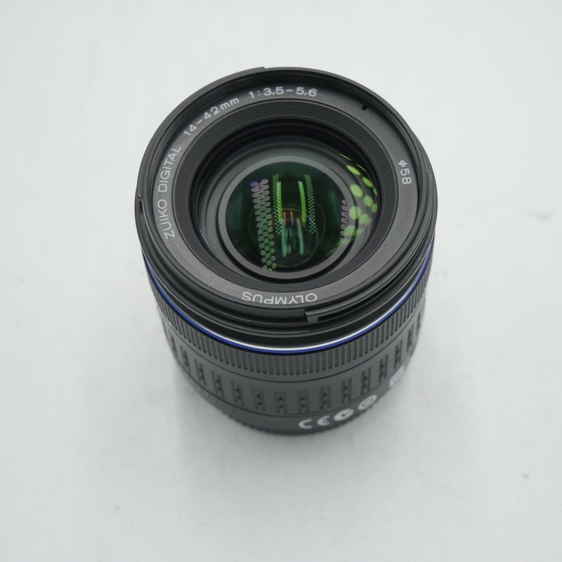 Olympus 14-42mm f/3.5-5.6 Zuiko ED Zoom Lens for Olympus Digital Cameras (Four Thirds System) *USED*