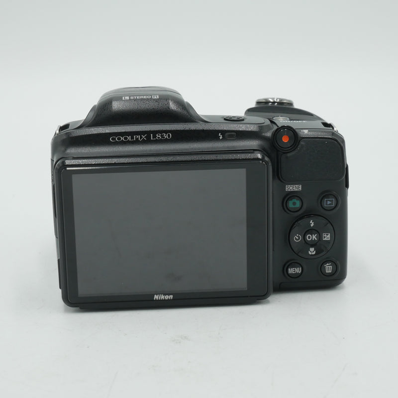 Nikon COOLPIX L830 Digital Camera (Black) *USED*