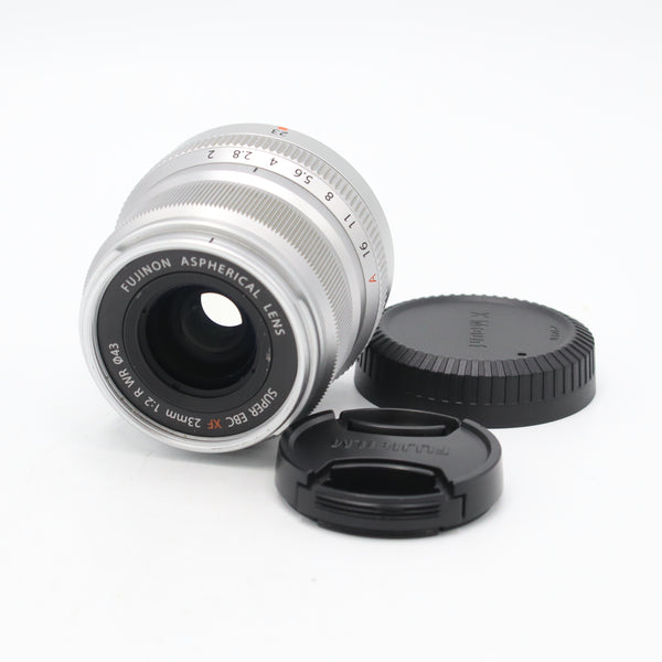 FUJIFILM XF 23mm f/2 R WR Lens (Silver) *USED*