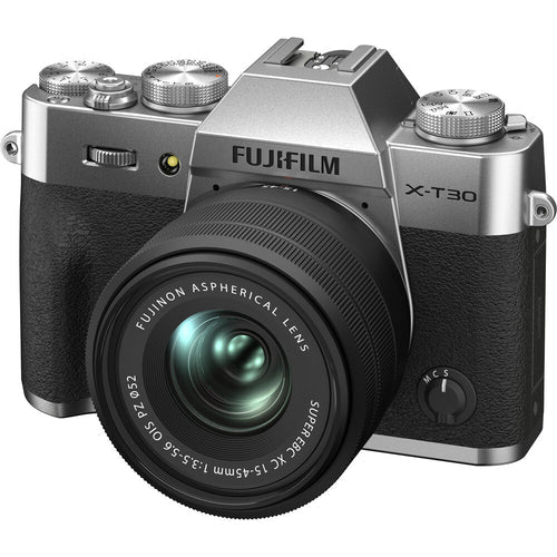 FUJIFILM X-T30 II Mirrorless Camera with 15-45mm f/3.5-5.6 Lens (Silver) *OPEN BOX*