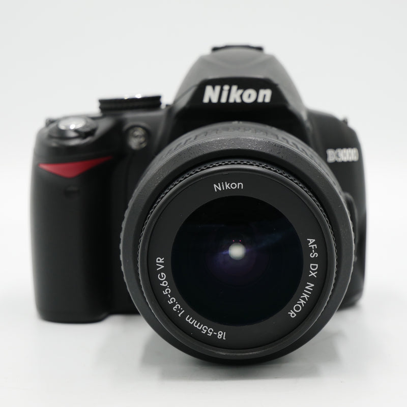 Nikon D3000 DSLR Camera w/ 18-55mm Lens *USED*