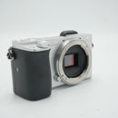 Sony Alpha a6300 Mirrorless Digital Camera (Body Only, Silver) *USED*