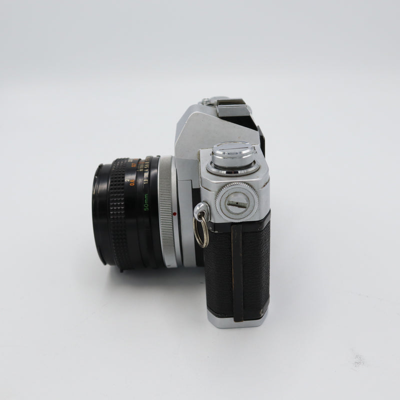 Canon FTB QL Film SLR with 50mm f/1.8 Lens *USED*