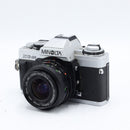 Minolta XG-M Camera with Vivitar 28mm F/2.8 MC Kit *USED*