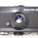 Rollei 35 LED Black 35mm Film Camera WITH 40/3.5 Lens Singapore *USED*