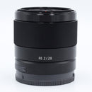 Sony FE 28mm f/2 Lens *USED*