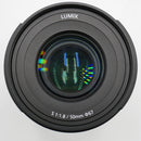 Panasonic Lumix S 50mm f/1.8 Lens *USED*
