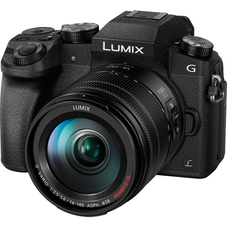 Panasonic Lumix G7 Mirrorless Camera with 14-140mm Lens (Black) *OPEN