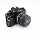 Canon A-1 35mm Film Camera with 28mm f/2.8 S.C. Lens *USED*