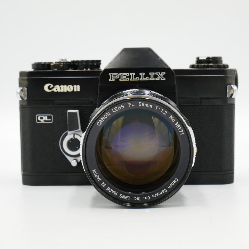 Canon Pellix 35mm SLR Film Camera w/ 58mm Lens *USED*