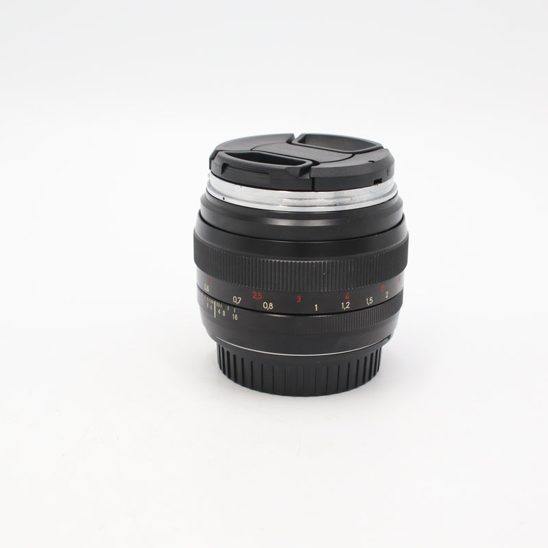 キヤノン(EF)用Carl Zeiss Planar 1.4/50 ZE レンズ カメラレンズ T* 1.4/50 Planar ブラック [キヤノンEF /単焦点レンズ