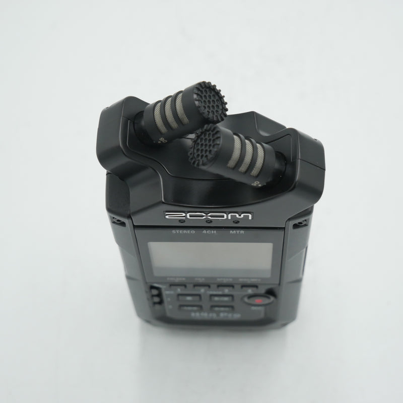 Zoom H4n Pro 4-Input / 4-Track Portable Handy Recorder with Onboard X/Y Mic Capsule (Black) *USED*