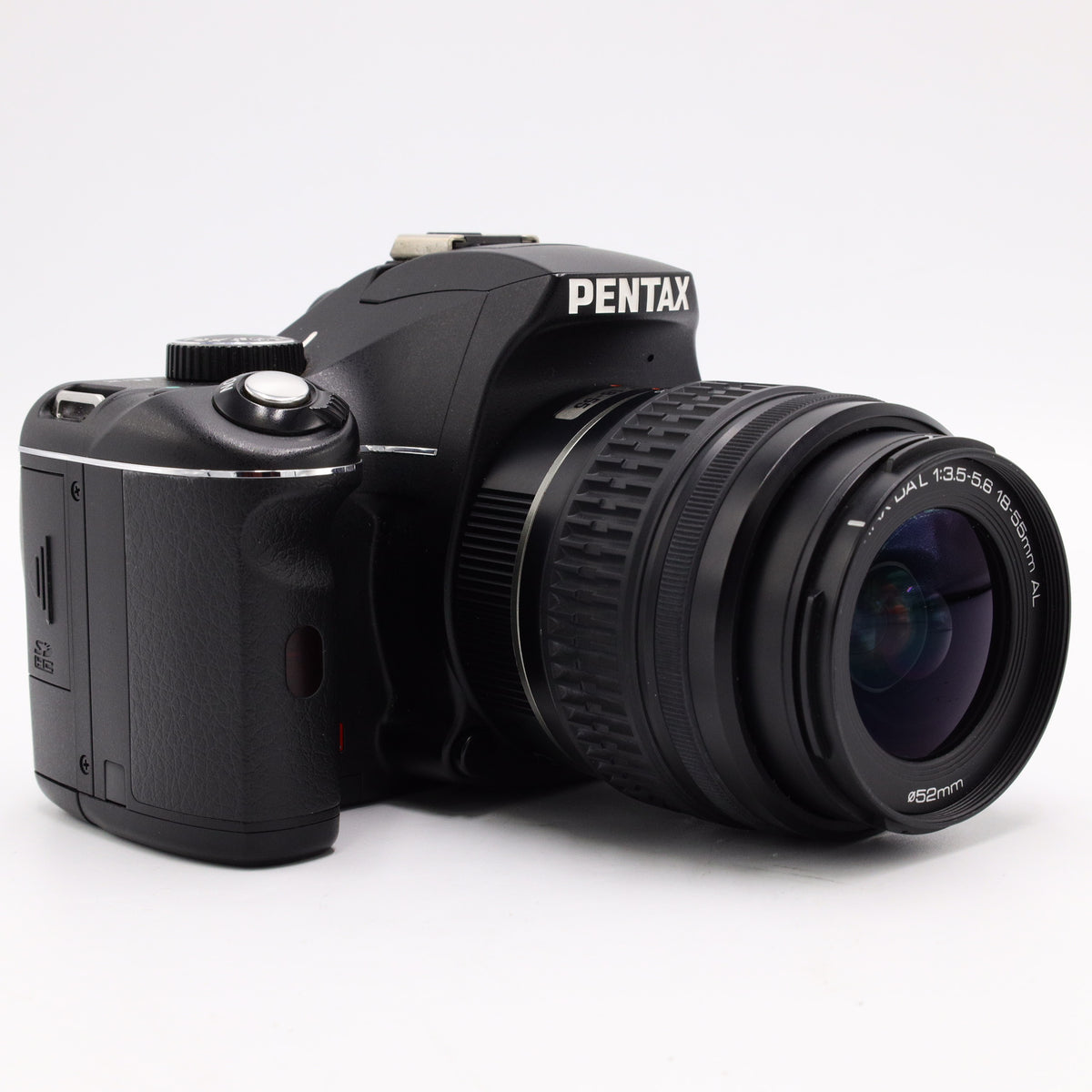 Pentax K-x DLSR Camera Kit with 18-55mm f/3.5-5.6 AL Lens (Black) *USE
