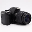 Pentax K-x DLSR Camera Kit with 18-55mm f/3.5-5.6 AL Lens (Black) *USED*