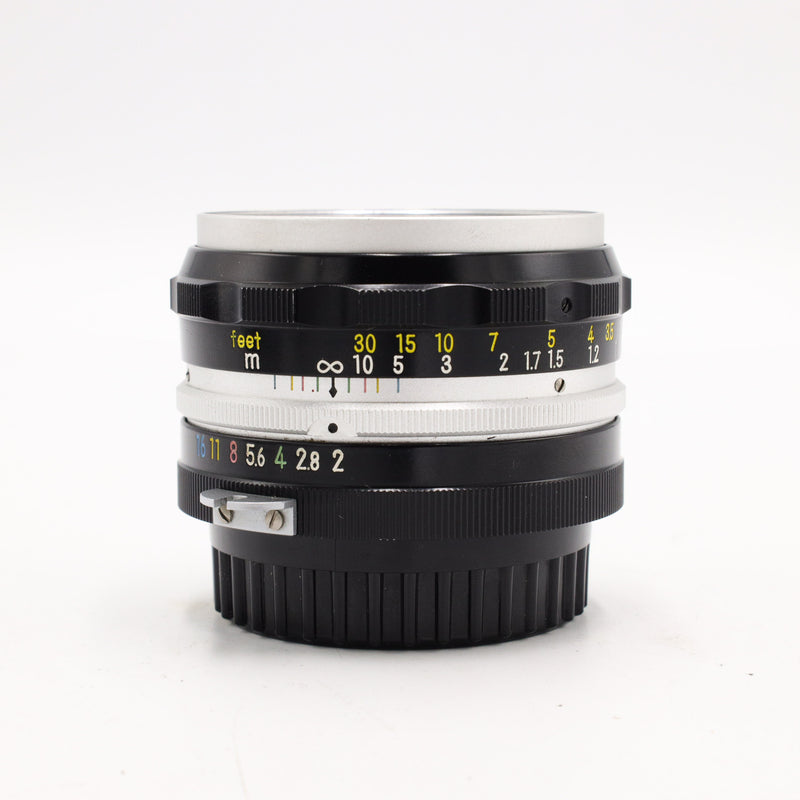 ニコン Nippon Kogaku Nikon Nikkor H.C #1380 Nikon Nippon Kogaku Nikkor-H Auto 50mm f/2 *USED*