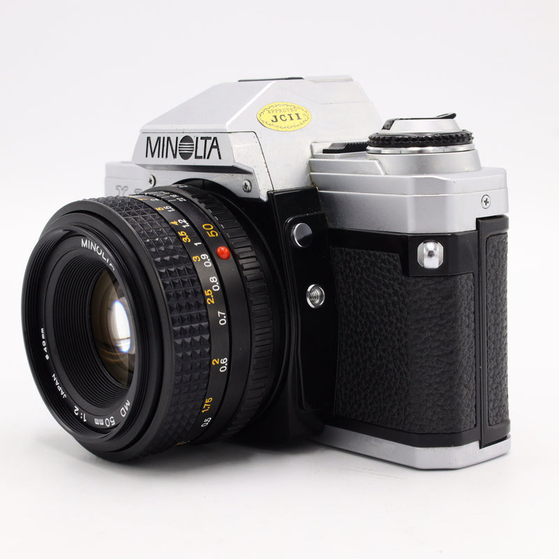 Minolta X-370 35mm SLR Film Camera w/ 50mm f/2 Lens *USED*