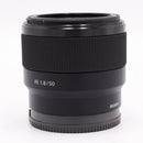 Sony FE 50mm f/1.8 Lens *USED*