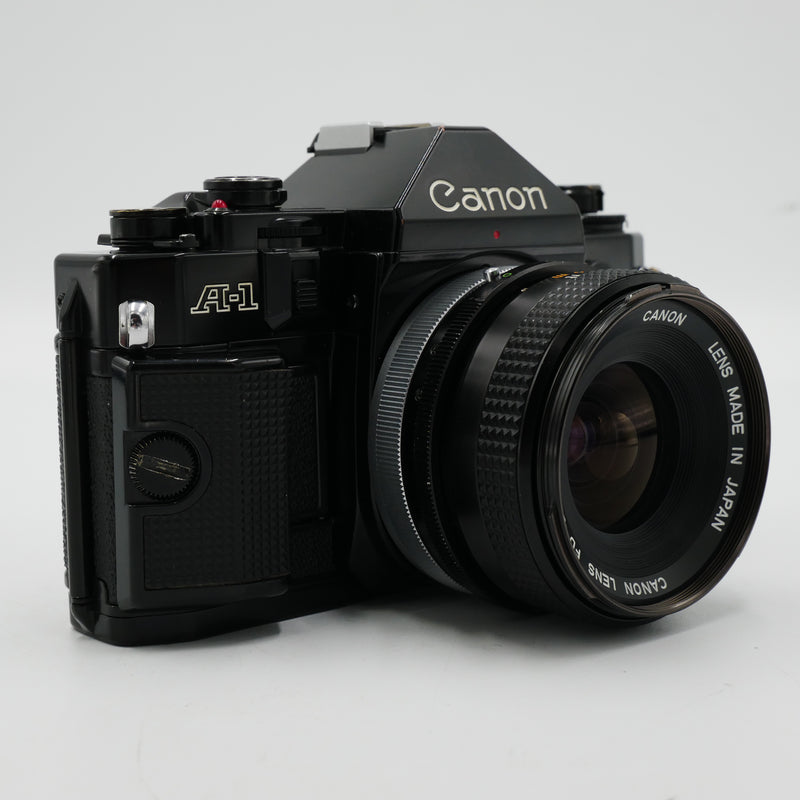 Canon A-1 35mm SLR Camera w/ 28mm Lens *USED*