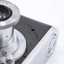 Leica IIIc K 35mm Rangefinder Film Camera w/ 50mm Lens (Chrome, 1942–1943) *USED*
