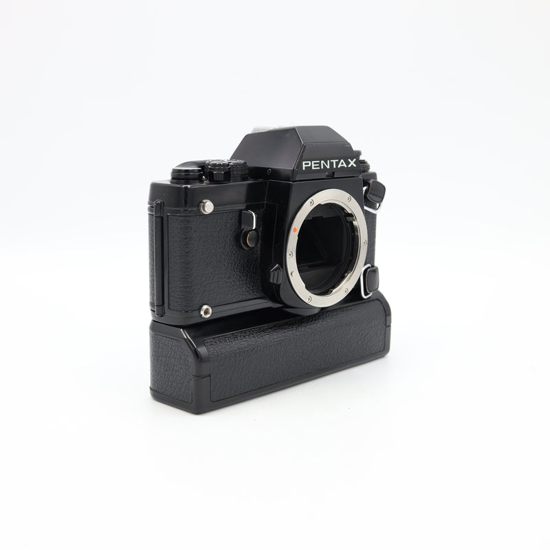 【C7350】PENTAX LX 後期 ボディ + WINDER LX Pentax LX 35mm Film SLR Camera Body with Pentax Winder Grip *USED*