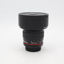 Samyang 14mm f/2.8 ED AS IF UMC Lens (Nikon F) *USED*