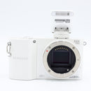 Samsung NX1100 Mirrorless Camera w/ 20-50mm Lens (White) *USED*