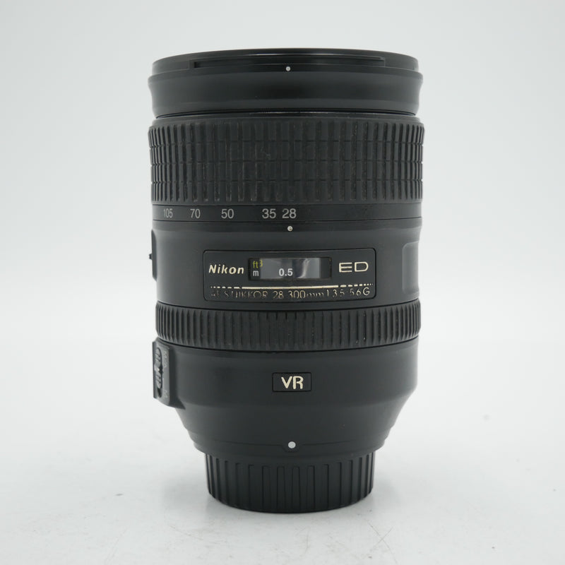 Nikon AF-S NIKKOR 28-300mm f/3.5-5.6G ED VR Lens *USED*